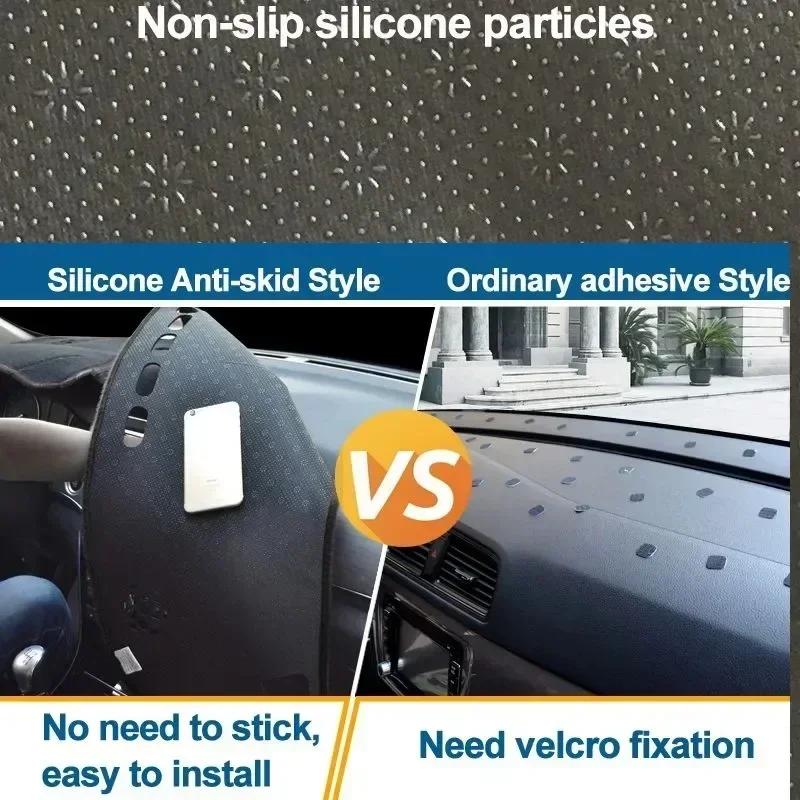 Silicone Non-Slip Car Auto Dashboard Cover For Zotye Z500 2015 2016 Dash Mat Carpet Cushion SunShade Accessories