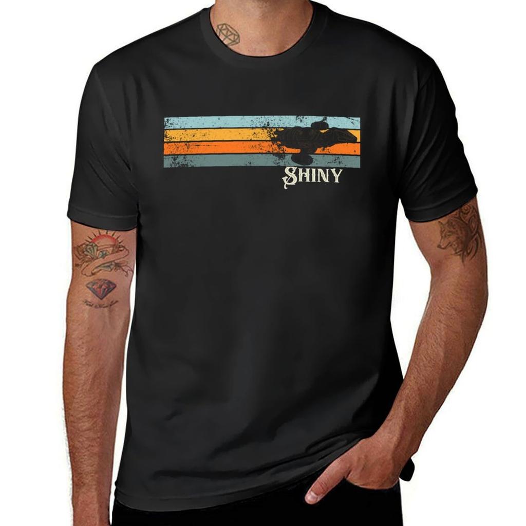 Retro Shiny Firefly Serenity TShirt quick drying summer tops sports fans quickdrying funny t shirts for Unisex