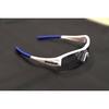 Used SWANS Sports Sunglasses White/blue with Case