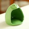 Mushroom Shaped Ceramic Hamster Hideout Chew-Proof Pet Sleeping Nest  for Turtle Hedgehog