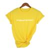 Fashion Summer Women T Shirt With Russian Inscriptions Graphic Tee Female Aesthetic Camisas Mujer Round Neck