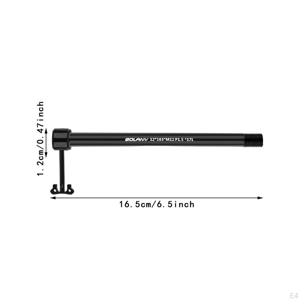 Bicycle Hub Thru Axle Rod for Easy Installation on Mountain Bikes