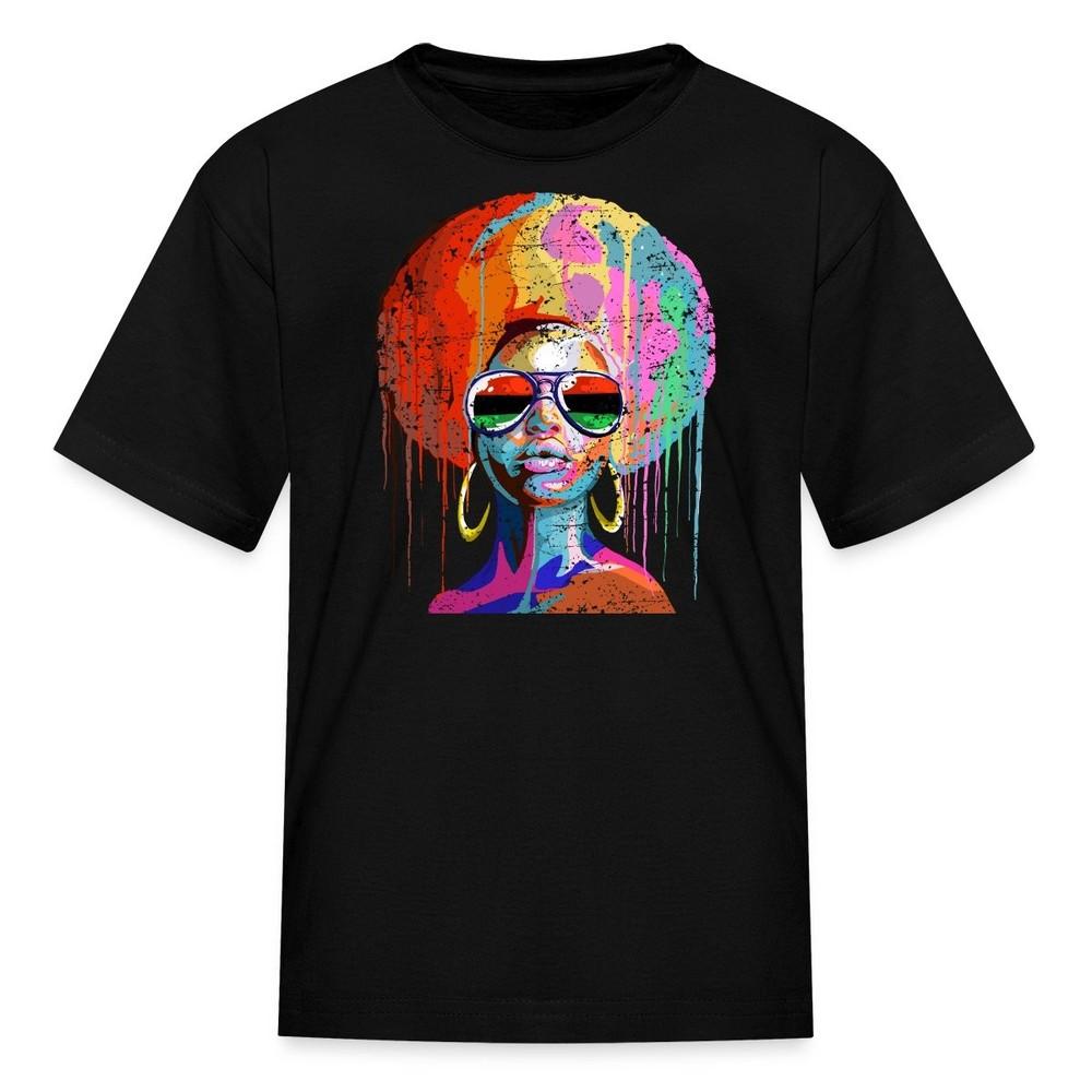 Afro Art | Black Pride | Black History Month Kids  T-Shirt Unisex T-Shirt L