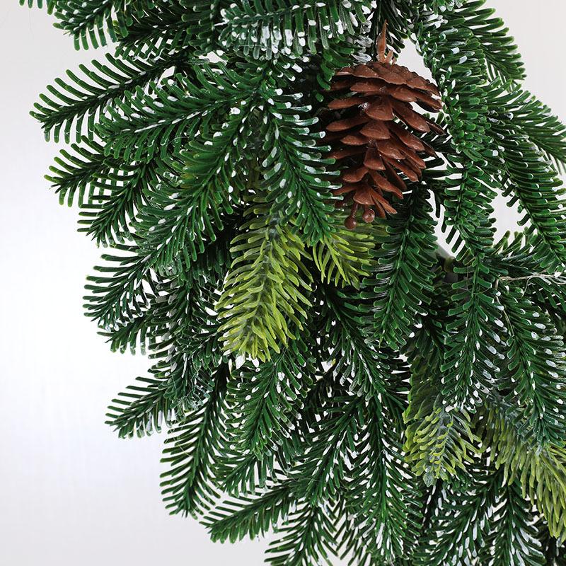 50Cm Artificial Pe Wreath Spring Festival Wreath Christmas Easter Decorations Door Hanging American Country Christmas Tree