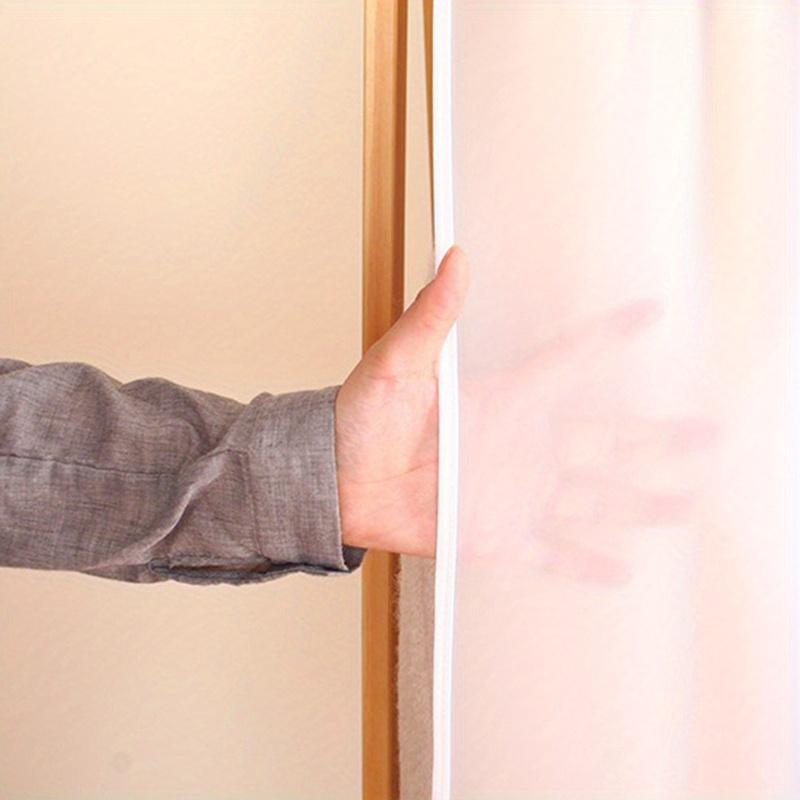 Large Garment Bag,Clear Hanging Closet Protector with Zipper Closure,Dustproof Wardrobe Storage Cover for Bedroom Clothing