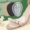 Adhesive Transparent Gel Non-Slip Forefoot Pads with Adjustable Velvet Insoles
