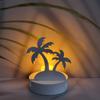 Coconut Tree Candle Holder Silicone Molds Candlestick Casting Moulds Resin Molds Craft Molds for Tapers Candle