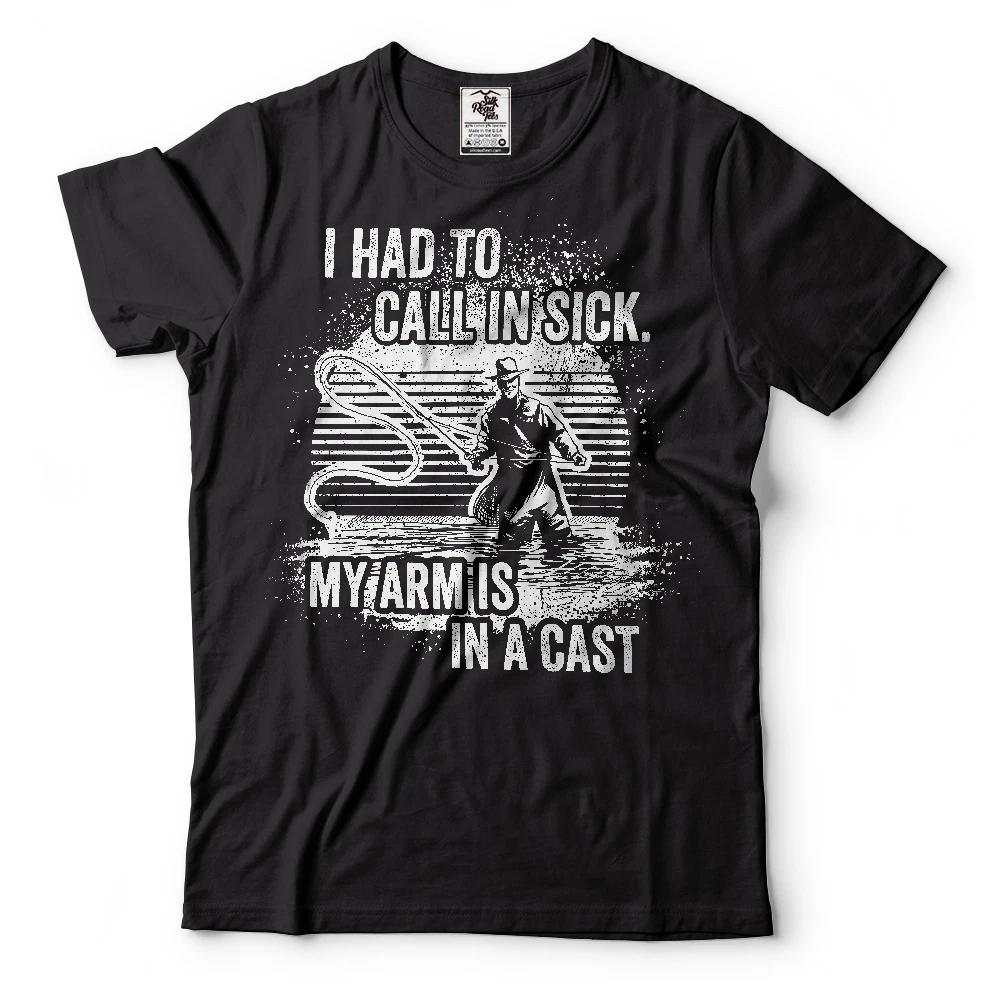 Fisherman T-Shirt Gift For Fisherman Funny Fishing T-Shirt M