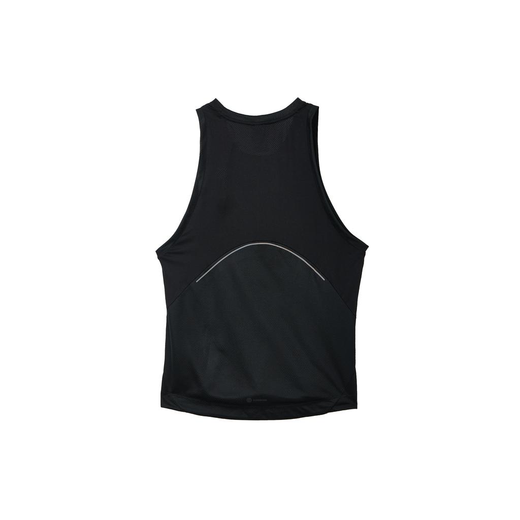 Adidas Pure Color Logo Print Round Neck Sports Vest Men Tops Black HP1757