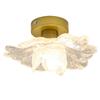 Dream Bubble Solid Wood Gardenia LED Ceiling Light