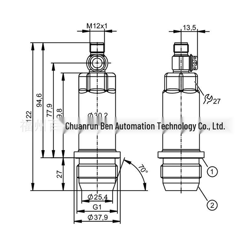 PM1603 Ifm Hygienic Flush-mount Pressure Sensor - New Original