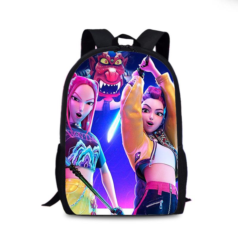 Witch Hunters Backpack Kpopdemonhunters Student Children'S School Bag