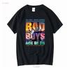 Bad Boys Ride Or Die Movie Fan T Shirt Long Short Sleeves Vintage Washed Top For Everyday Wear Slightly Unisex Designer Clothes