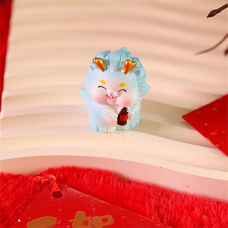 New Year's Hand Mascot Unique Design Home Decorations Dragon O Doll Cute And Cute Small Ornaments And Miniature Models Zodiac
