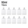 New 5pcs 30ml/50ml/100ml Refillable Travel Boats Empty Cosmetic Container Travel Bottles Liquid Cosmetic Storage Pouches FZP02