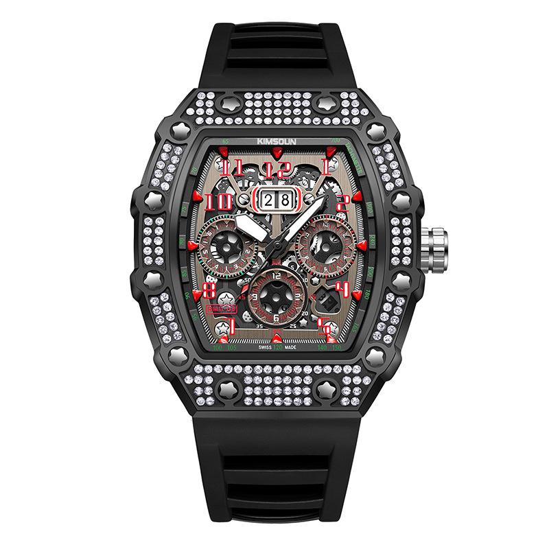 

Новые часы-бочки мужские водонепроницаемые модные кварцевые часы мужские часы