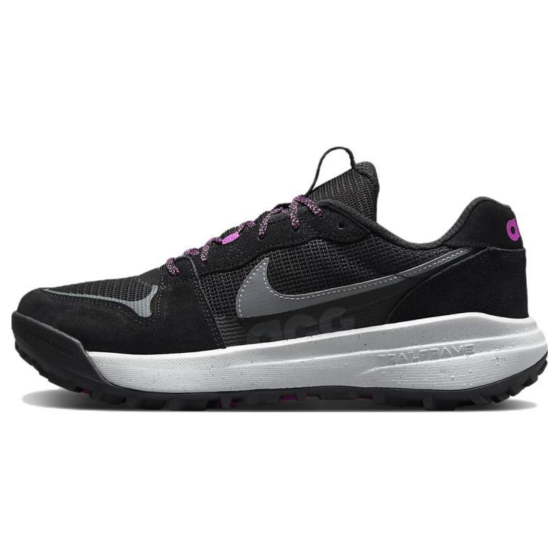 Nike Acg Lowcate Black Cool Grey Hyper Violet Sneakers Casual Shoes DM8019-002