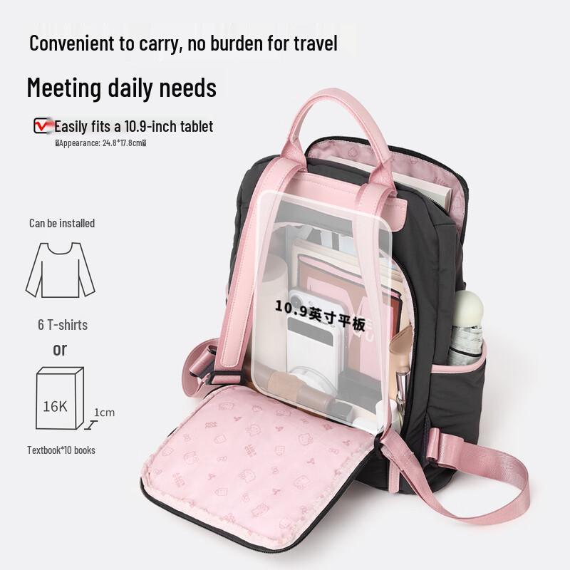 Toutou HELLO KITTY Rucksack für Damen, große Kapazität, leicht