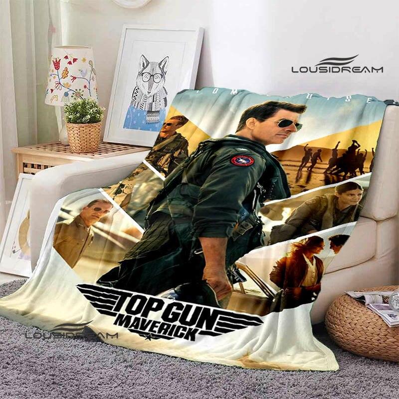 Classic Movie Top Gun Blanket Children's warm and beautiful blanket soft and comfortable blanket birthday gift