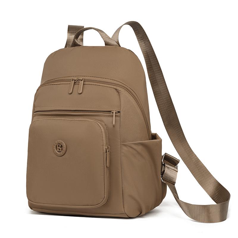 Women's Nylon Backpack with Multiple Pockets Lightweight Waterproof Daypack for Travel Daily