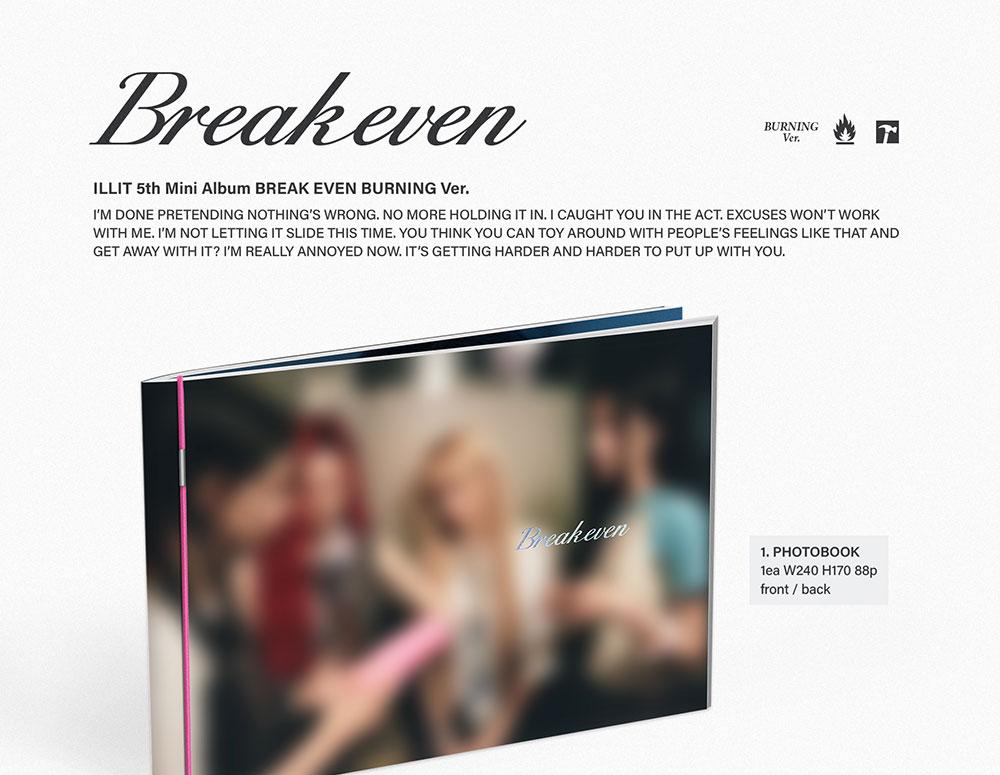 [POB] Illit [BREAK EVEN] 5th Mini Album