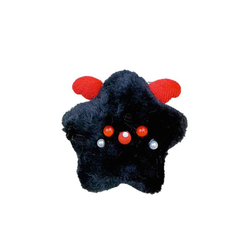 Star Squeaky Plush Doll Keychain for Girls' Bags, Ornaments, and Gifts