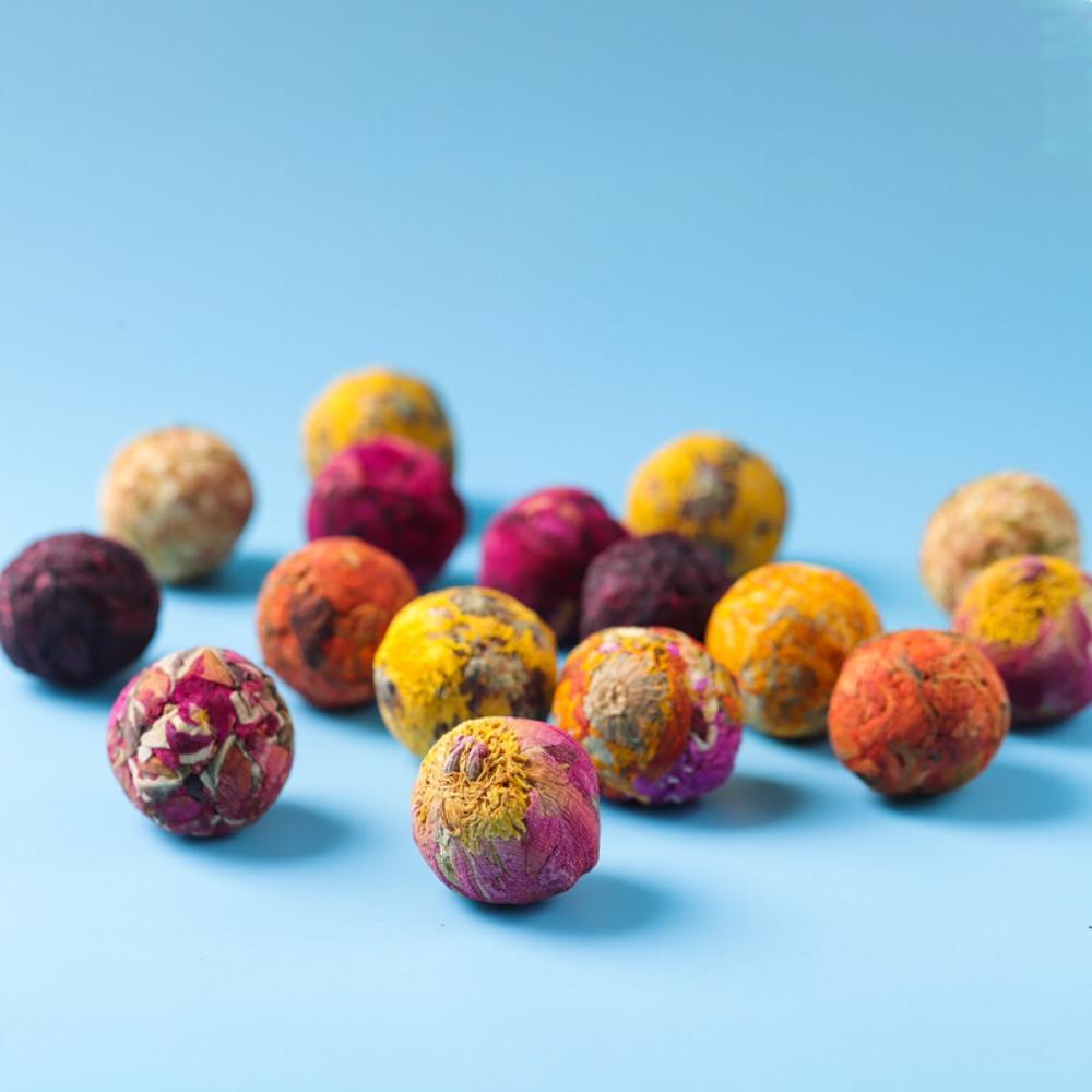 Organic Blooming Tea Balls 500g Aromatic Flowering Tea
