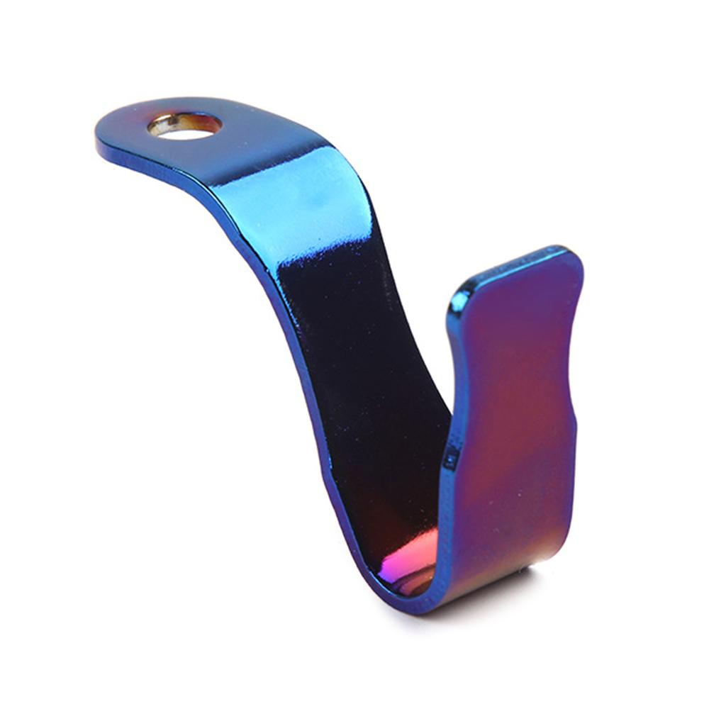 Rückspiegelhaken Motorradhelmhaken Stahlhelmhalter Einfache Installation Taschenaufbewahrung für Helmlagerung