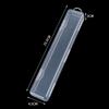 Portable Transparent Makeup Brush Organizer Eyebrow Pencil Tableware Chopsticks Storage Box Kitchen Accessories