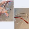 1.67 1.74 -8 to +8 Women Cat Eye Glasses Design Trendy Metal Anti Blue Light Glasses Blue Light Blocking Eyewear Computer Optical Spectacle