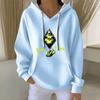 Women's Fashion Casual Christmas Angel Print Pullover Long-Sleeve Sweatshirt