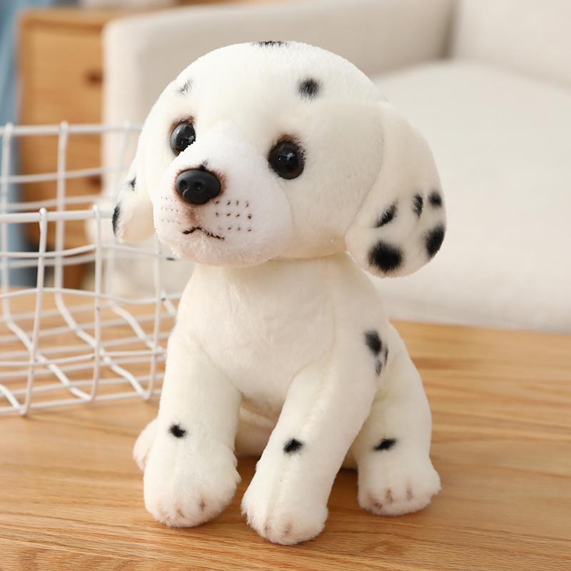 German Shepherd Dog Puppy Stuffed Dalmatian Dog Husky Plush Toy Cute Simulation Pets Fluffy Baby Dolls Birthday Gifts For Kids