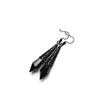 Gothic Red Teardrop Earrings - Vintage Victorian Halloween Punk Style