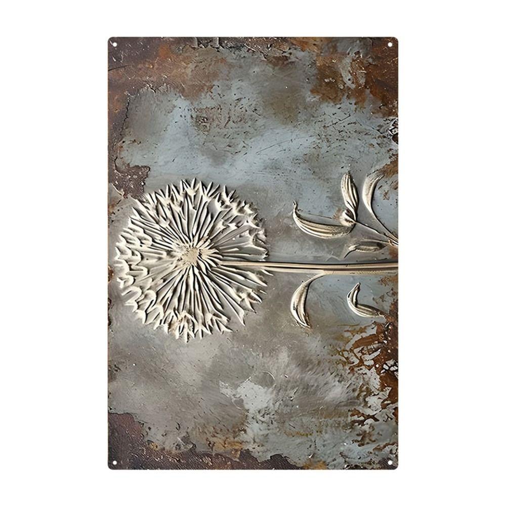 Metal Poster Chicken Easter Eggs Kitchen Decor 20x30cm
