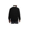 Nike Club Crew-Neck Sweater Comfortable Casual Versatile Solid Color Pullover Long Sleeve Sweater Men sweater Black FQ2912-010