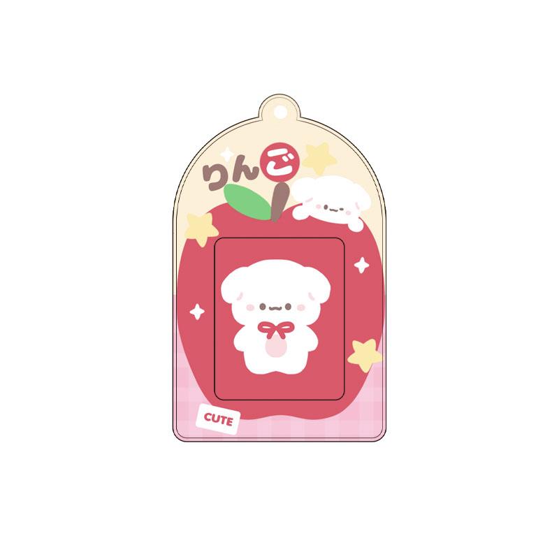 New Arrivals Cute Animal Photo Frames Kawaii Pudding Photocard Holder 2 Inch Kpop Photocard Sleeves INS Style Original Design