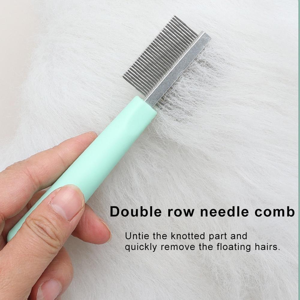 5ks/sada Sada multifunkčních hřebenů pro péči o zvířata s kleštičkami na nehty Hřebeny pro domácí mazlíčky Sada hřebenů pro psy a kočky