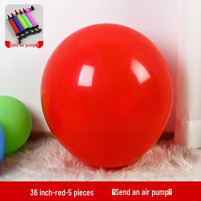 18/36-Inch Thickened Latex Balloon: Explosion-Proof Outdoor Toy for Kids