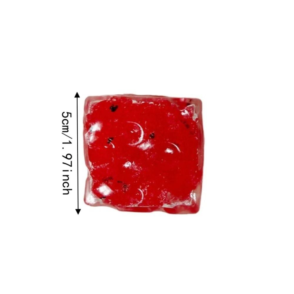 Slow Rebound Cheese Squishy Simulation Sensory Fidget Ball Slushy Squishy Toy Student Prize