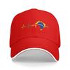 Unisex Brazil Flag Heartbeat Outdoor Hat Spring  Adjustable Cap New Baseball Cap Snapback Sunshade