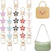 Sturdy Alloy Flower Charm Extender Chain Corrosion Resistant Adjustable Jewelry For Sensitive Skin Outfits