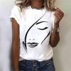 Trendy Colorful Love 3D Printed Short Sleeve T-shirts & Blouses Summer Casual Harajuku O-neck Top Tees Oversized Female Clothing