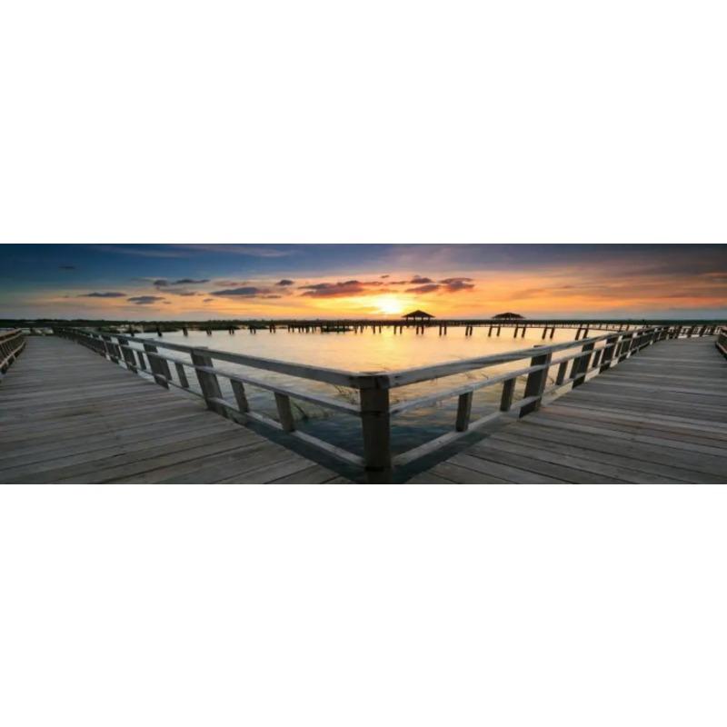 

Золотой пляж закат холст искусство живописный морской пейзаж картины настенные принты для декора гостиной 20x40cm No Frame