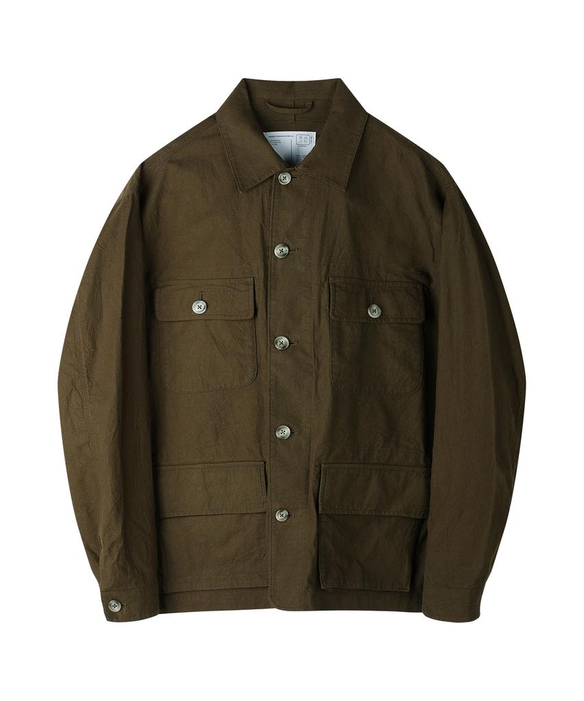 Youneedgarments Crease Jungle Jacket (Olive)