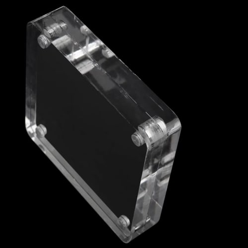 Official Speed ??Mao Bikkuriman Chocolate Sticker Acrylic Stand Display, Magnetic, Compatible with 48mm and 52mm Stickers, Perfect for Collection (Set