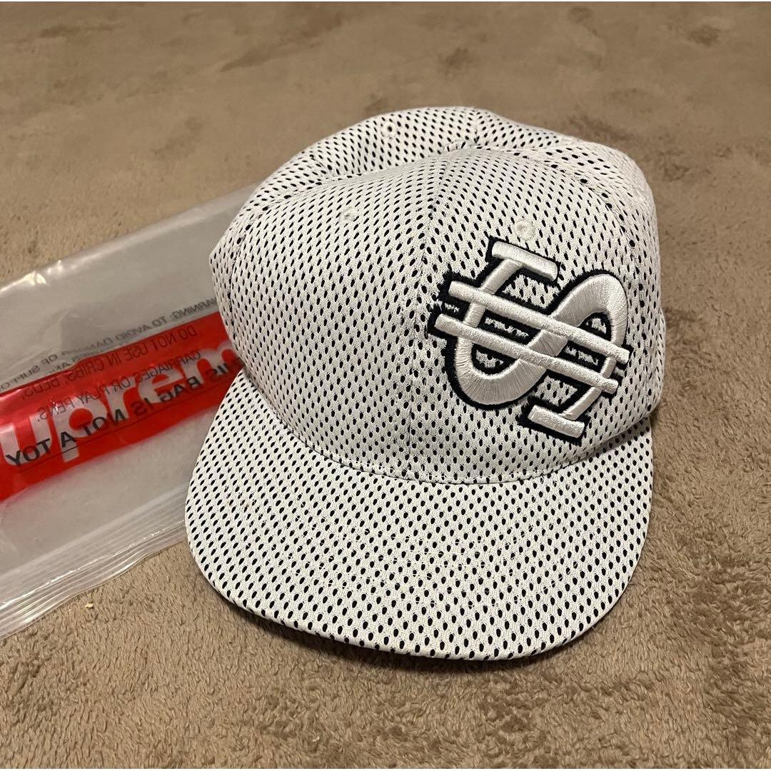 Used Mesh baseball cap with dollar mark embroidery