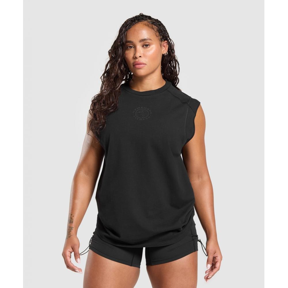 

Gymshark Майка Legacy Logo Black B3b9d Bb2j XS