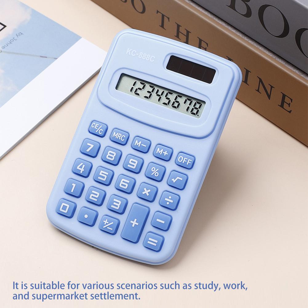 New Small Calculator Silent Calculator Mini Version Learning Auxiliary Portable Calculator