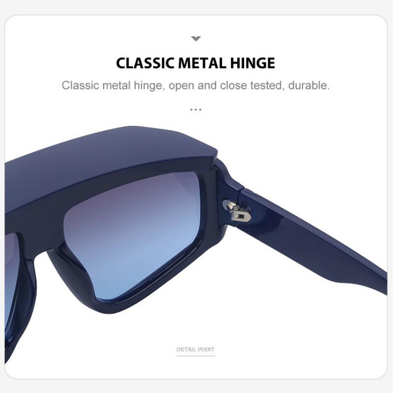 Trendy jednodílné sluneční brýle Pánský značkový design s okrajem Brýle Venkovní Sport Cestovní opalovací krém Sunsha odolný proti ultrafialovému záření