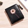 Small Wallet Women's Short Style 2025 New Style Simple and Fresh Student Zipper Buckle Folding Change Clip